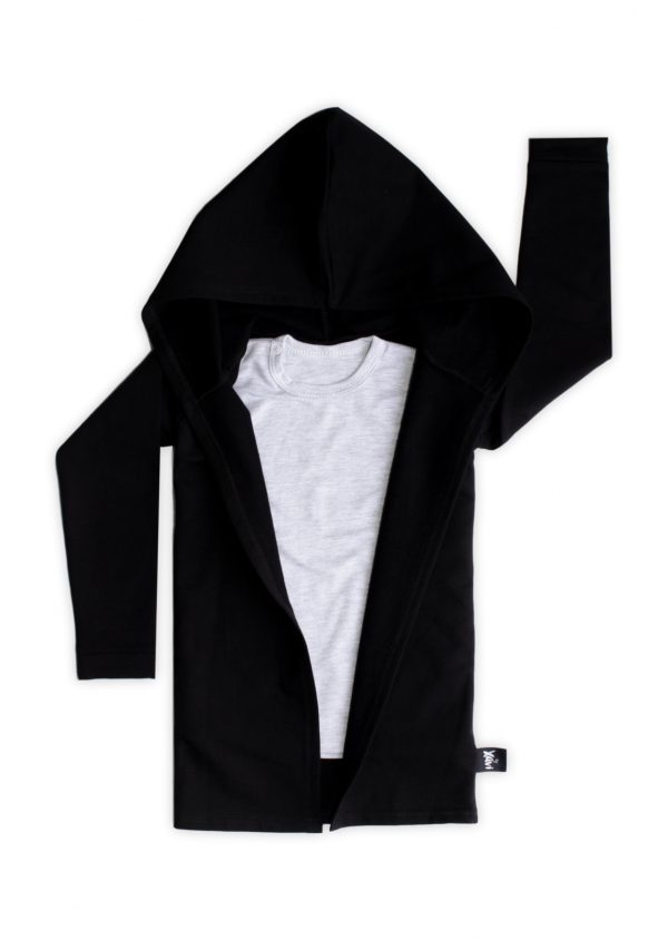 LANGE HOODIE VEST | Basic Black