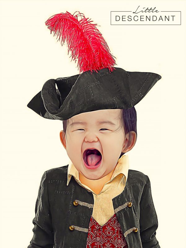 FunnyPortrait piraat poster