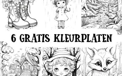 Herfstpret voor Thuis: Gratis Kleurplaten