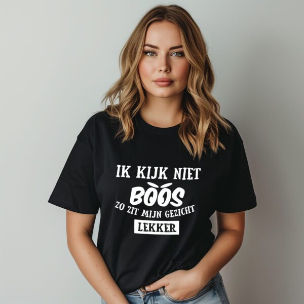 MOM shirt "Ik kijk niet boos. Zo zit mijn gezicht lekker"